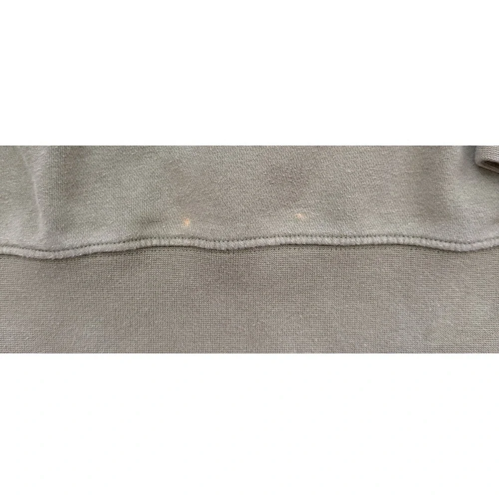 Nike Club Fleece Crewneck Sweatshirt‎ L Olive Green Mens Stain See Pics